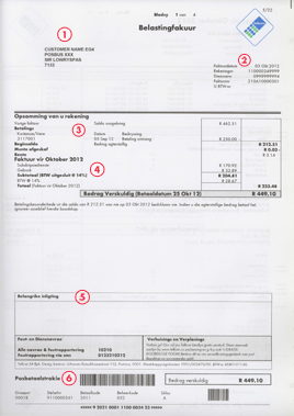 Invoice Page 1