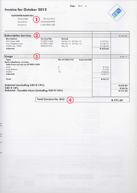 Invoice Page 3